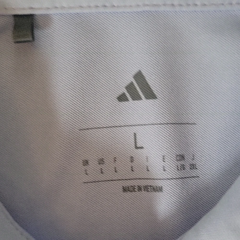 Adidas Men's Light Blue Polo Shirt